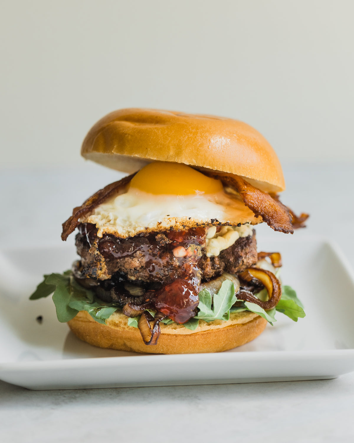 Red White & Bleu Burger
