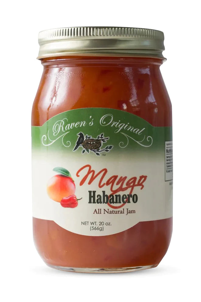 Jar of Mango Habanero Jam