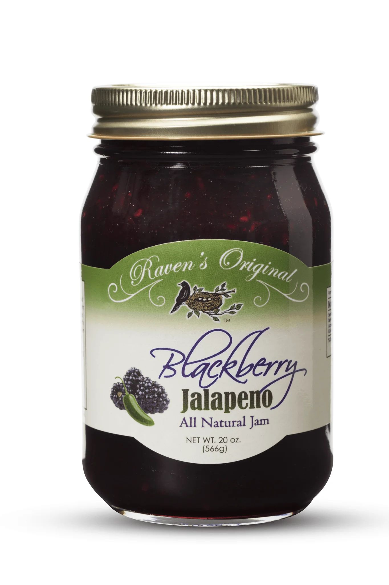 Jar of Blackberry Jalapeno Jam