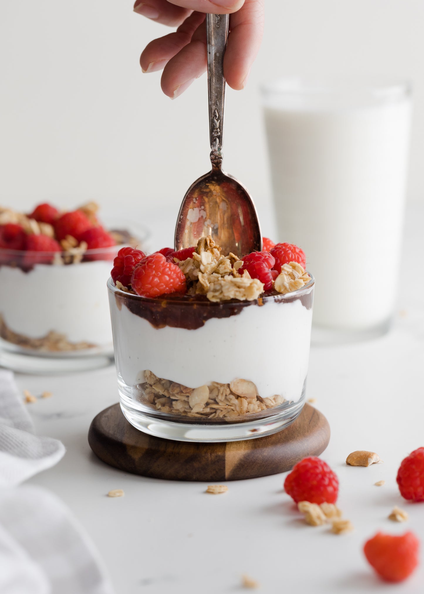 Raspberry Jalapeno Jam Yogurt