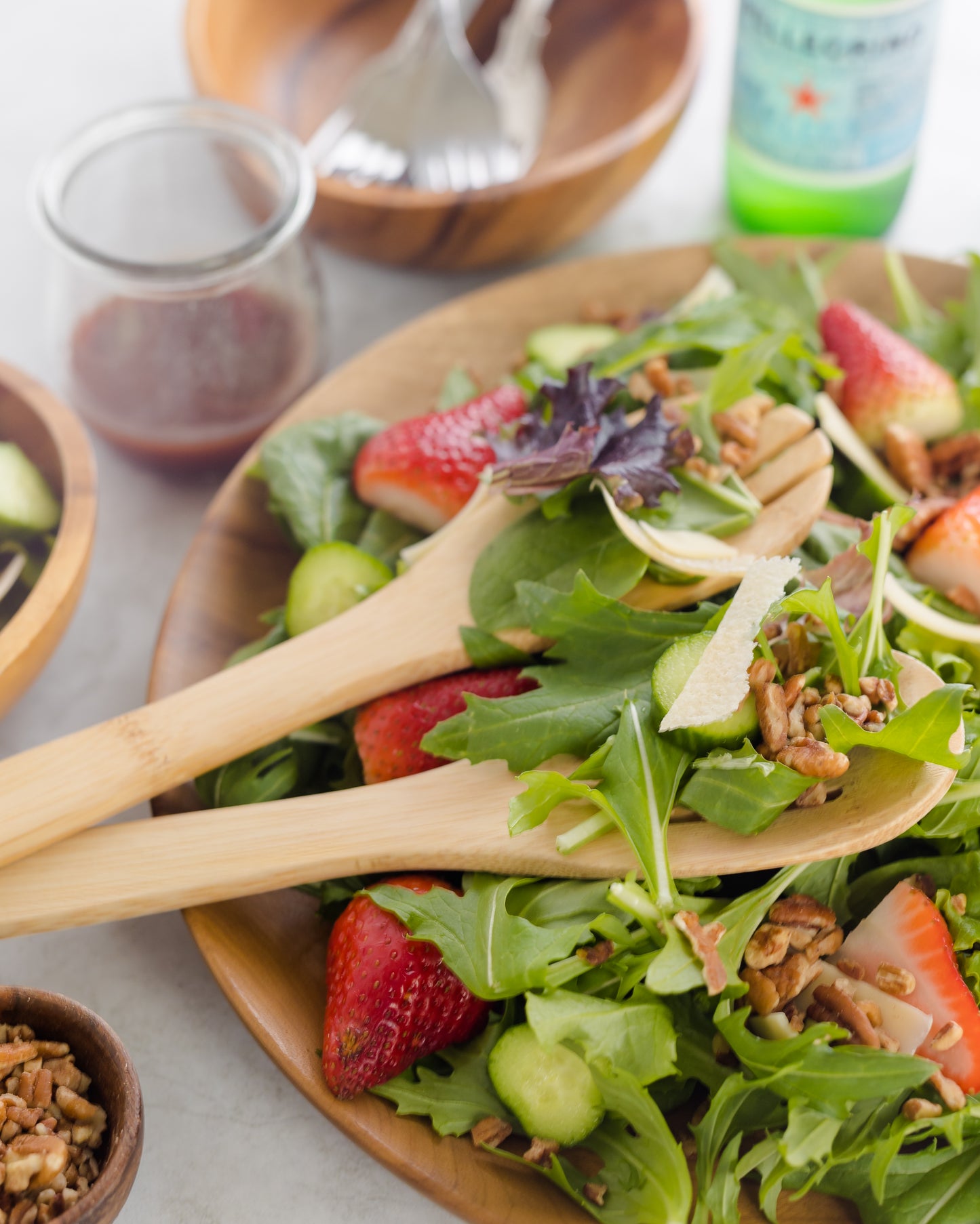Raspberry Jalapeno Jam Salad Vinaigrette