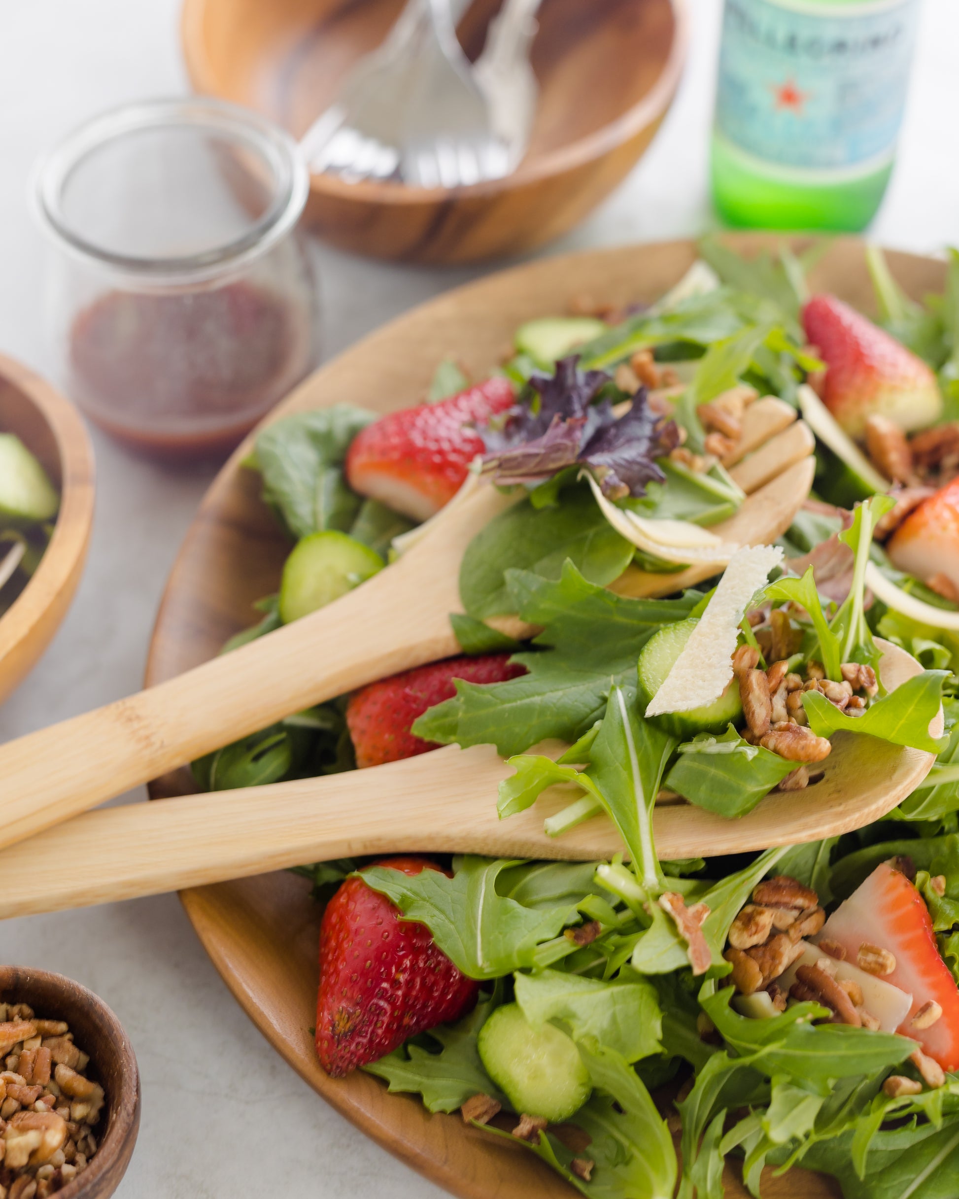 Raspberry Jalapeno Jam Salad Vinaigrette