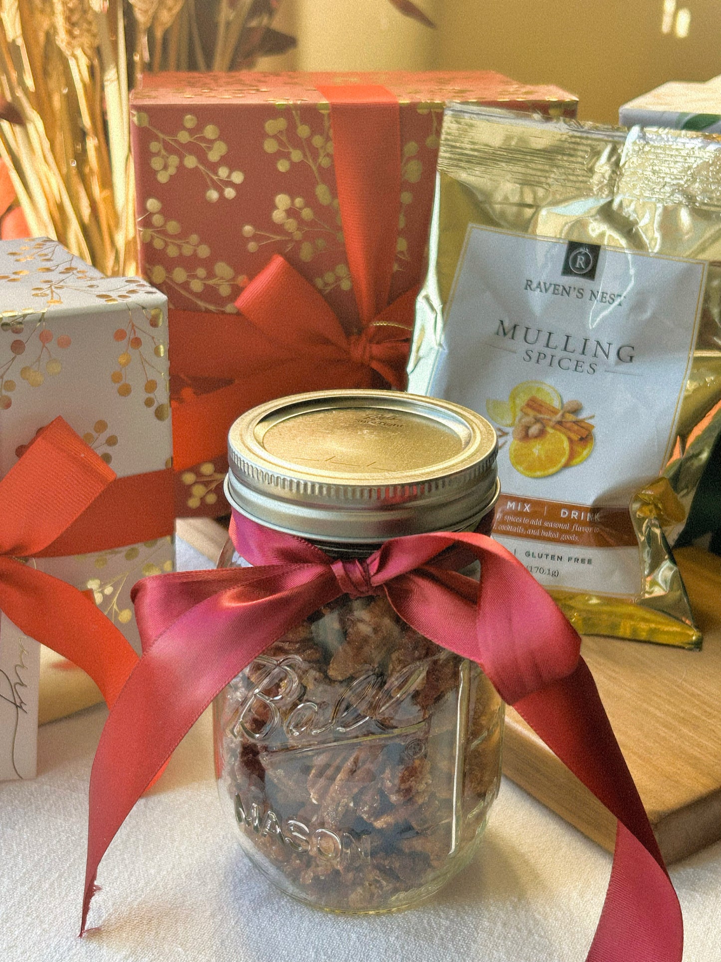 Spiced Cider Pecans