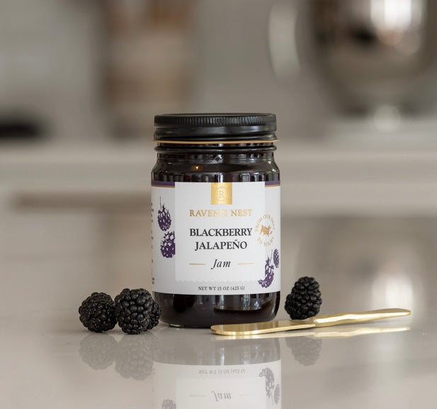 Blackberry Jalapeno Jam Raven's Original Homemade Gourmet