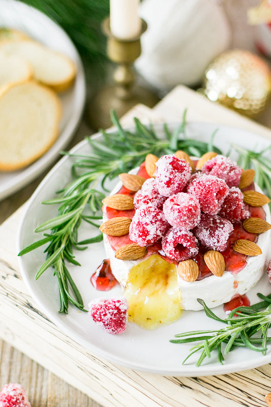 Raspberry Jalapeno Baked Bree