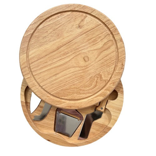 Parawood Cheeseboard & Knife Set