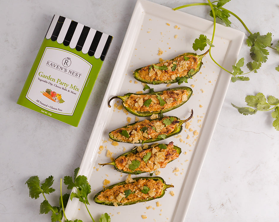 Garden Party Jalapeño Poppers