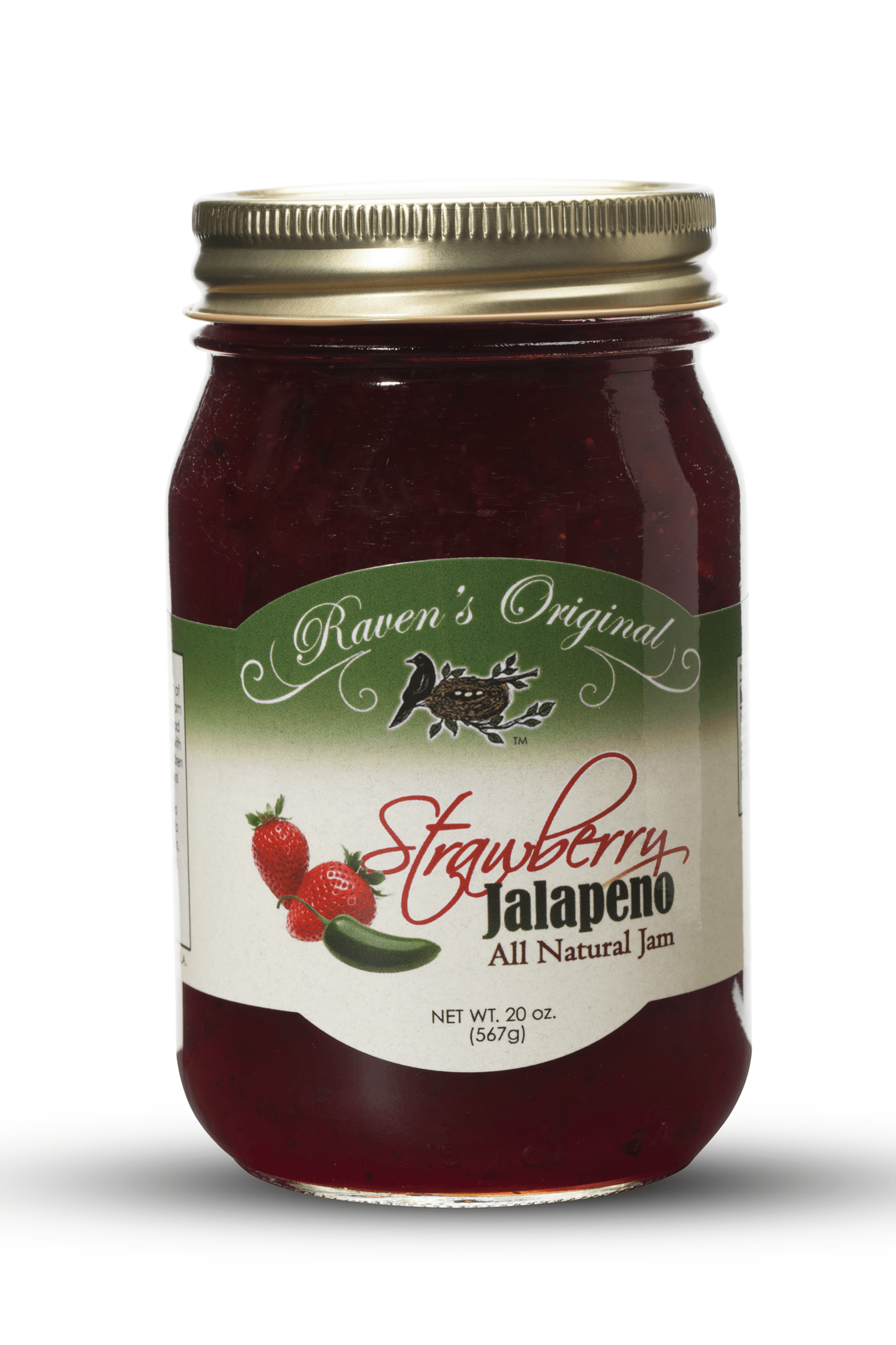 Strawberry Jalapeno Jam (20 oz.)