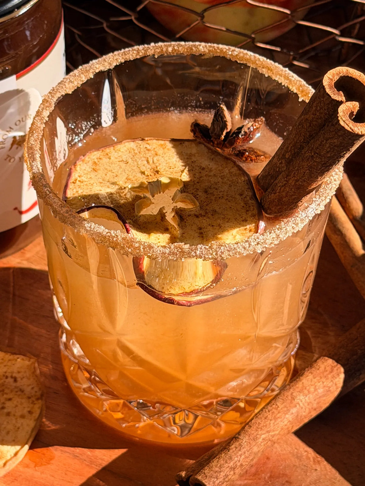 Spiced Apple Butter Margarita