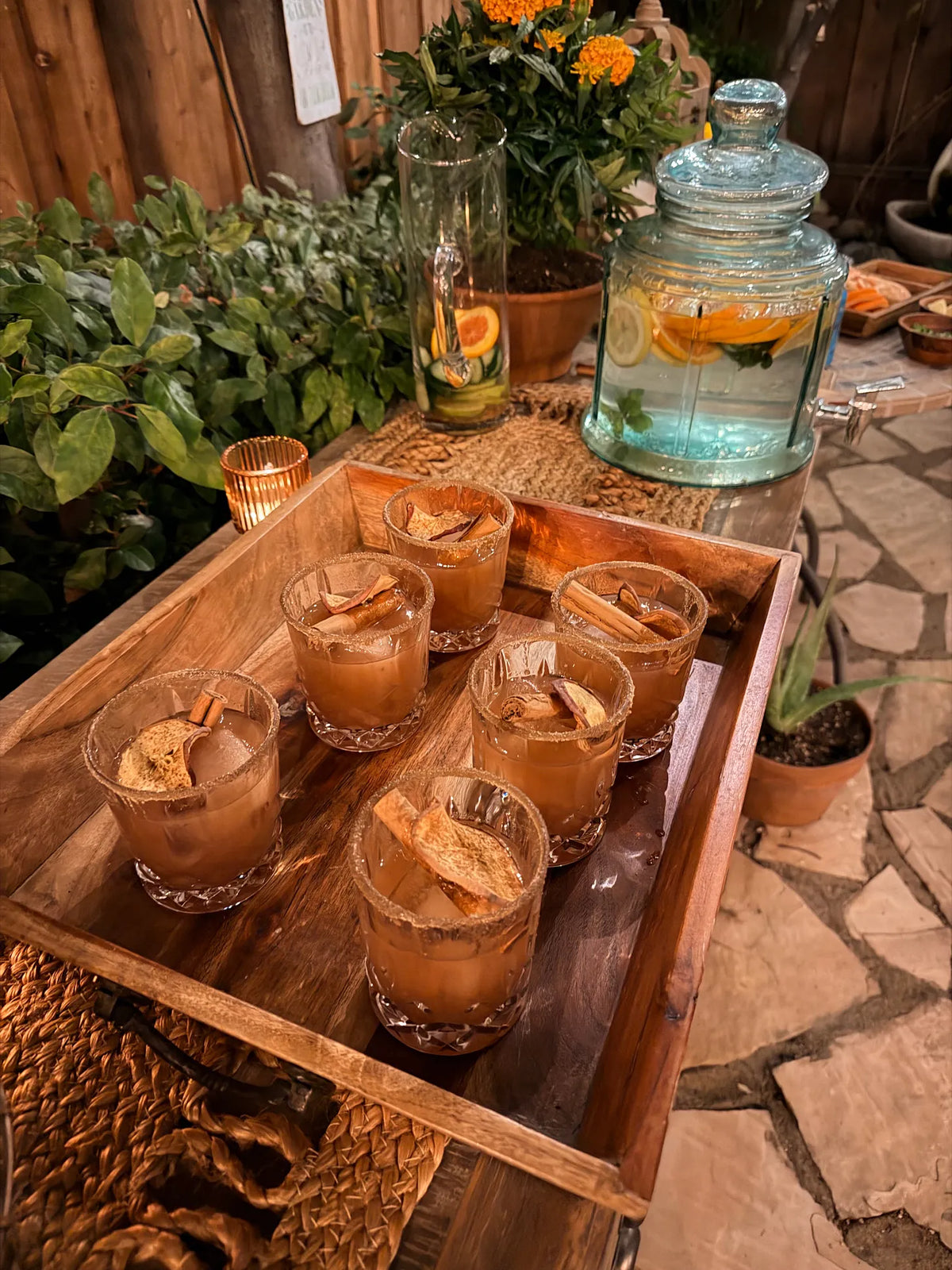 Spiced Apple Butter Margarita