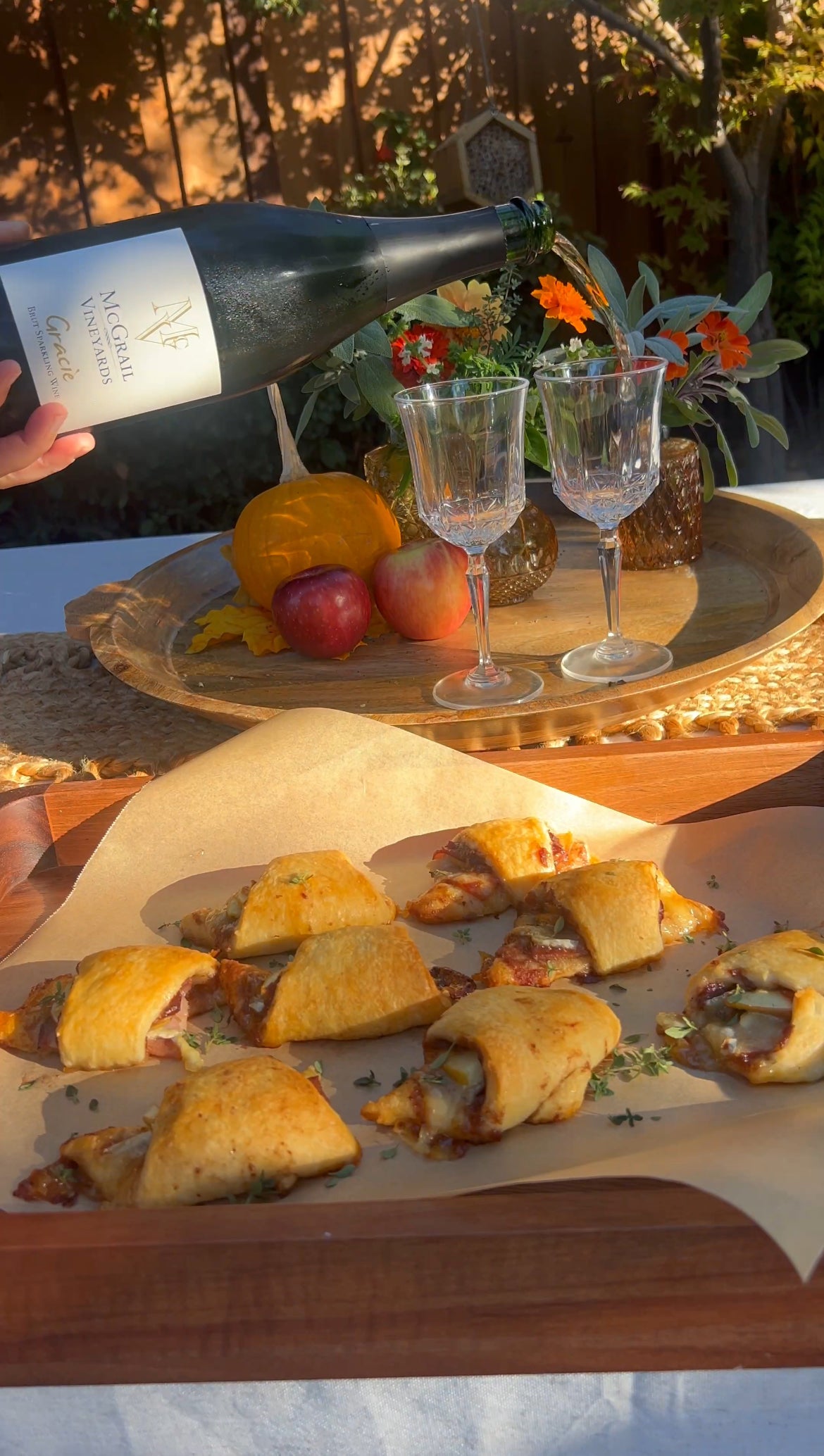 Apple Butter Black Forest Ham & Brie Bites