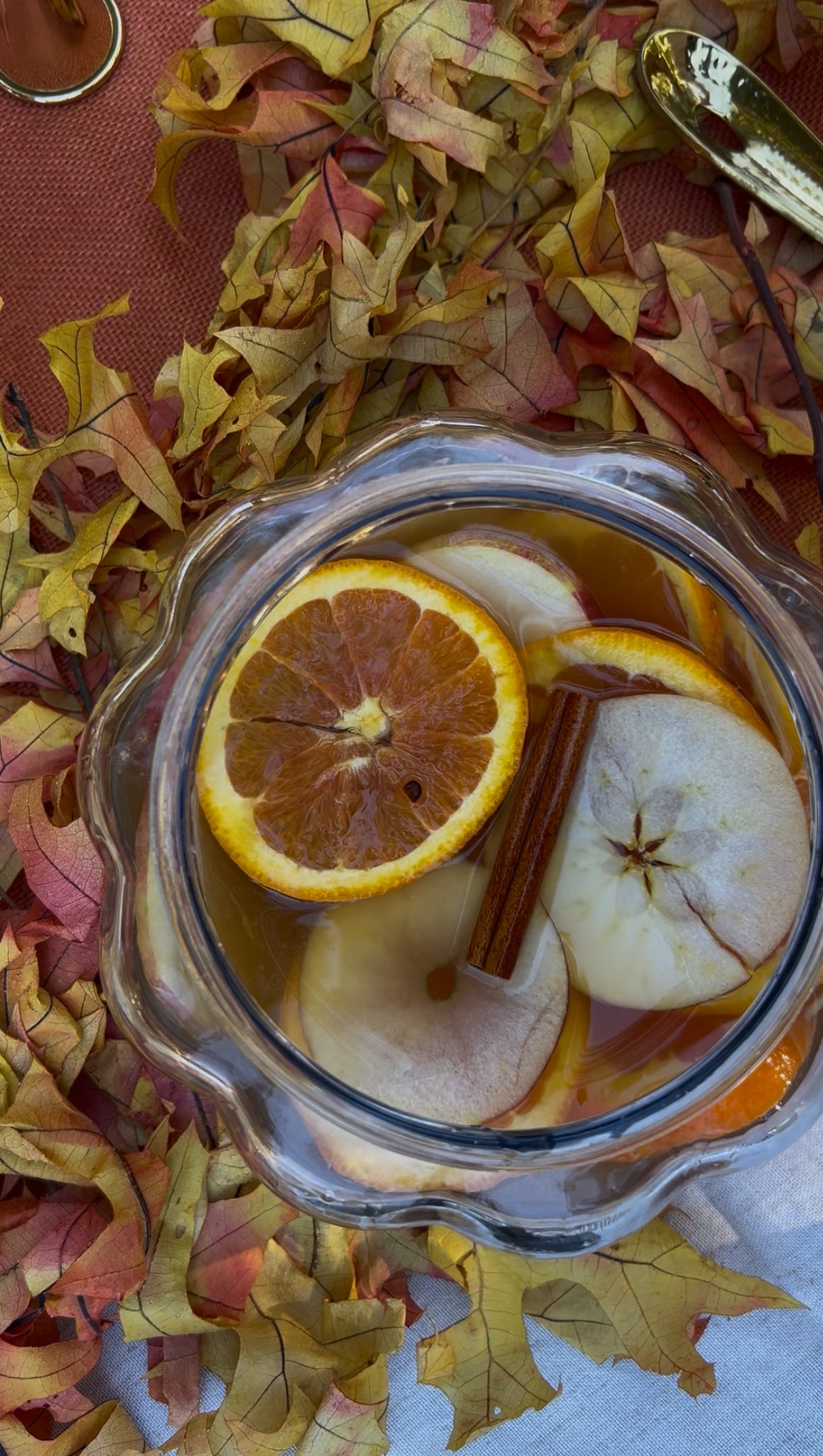 Autumn White Wine Sangria