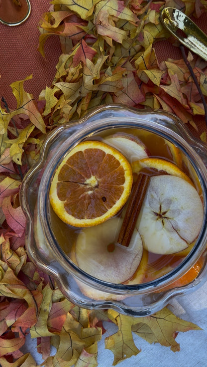 Autumn White Wine Sangria