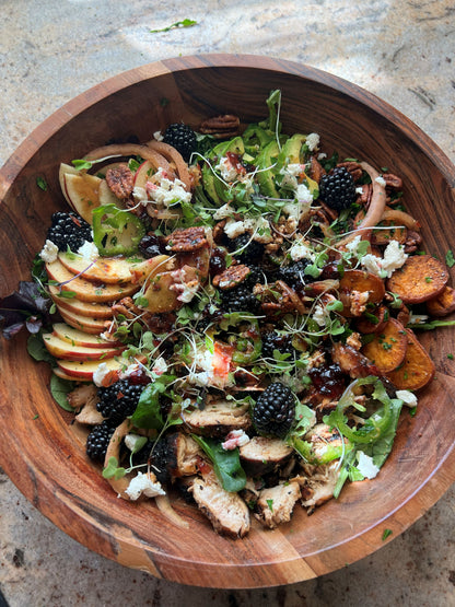 Blackberry Jalapeno Chicken Salad