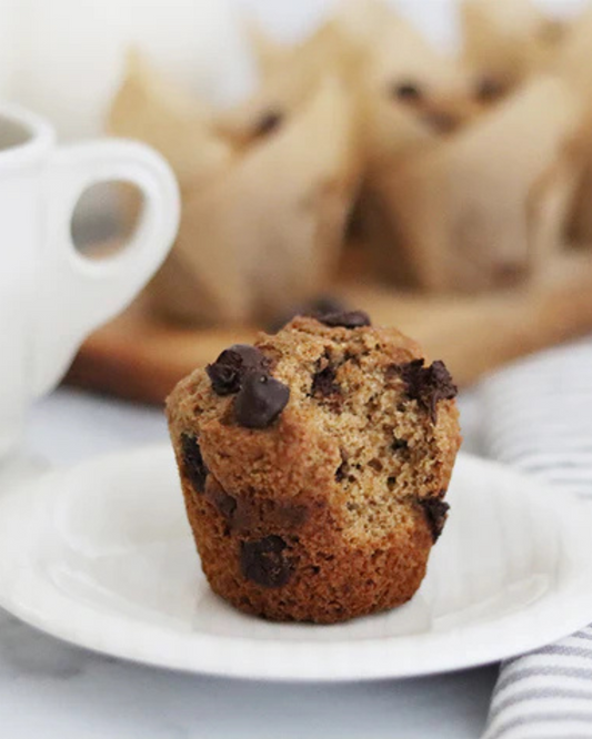 Pumpkin Butter Chocolate Chip Muffins