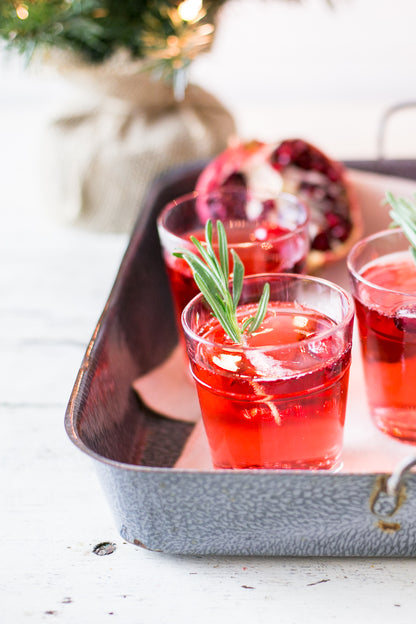 Cranberry Pomegranate Christmas Punch