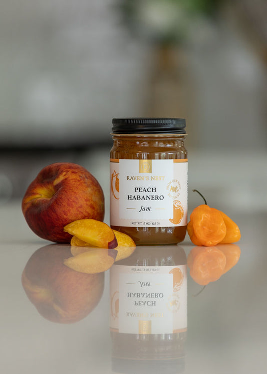 Peach Habanero Jam - 15 oz.