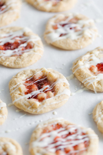 Raspberry White Chocolate Cookies