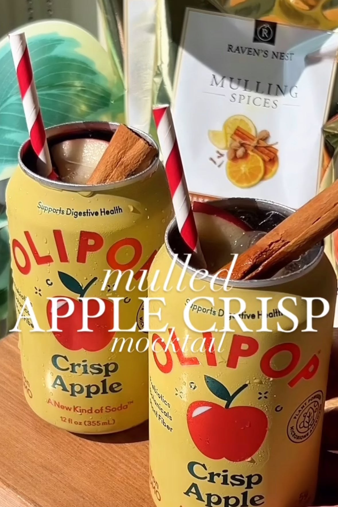 Mulled Apple Crisp Mocktail