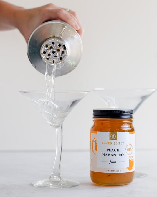 Peach Habanero Martini