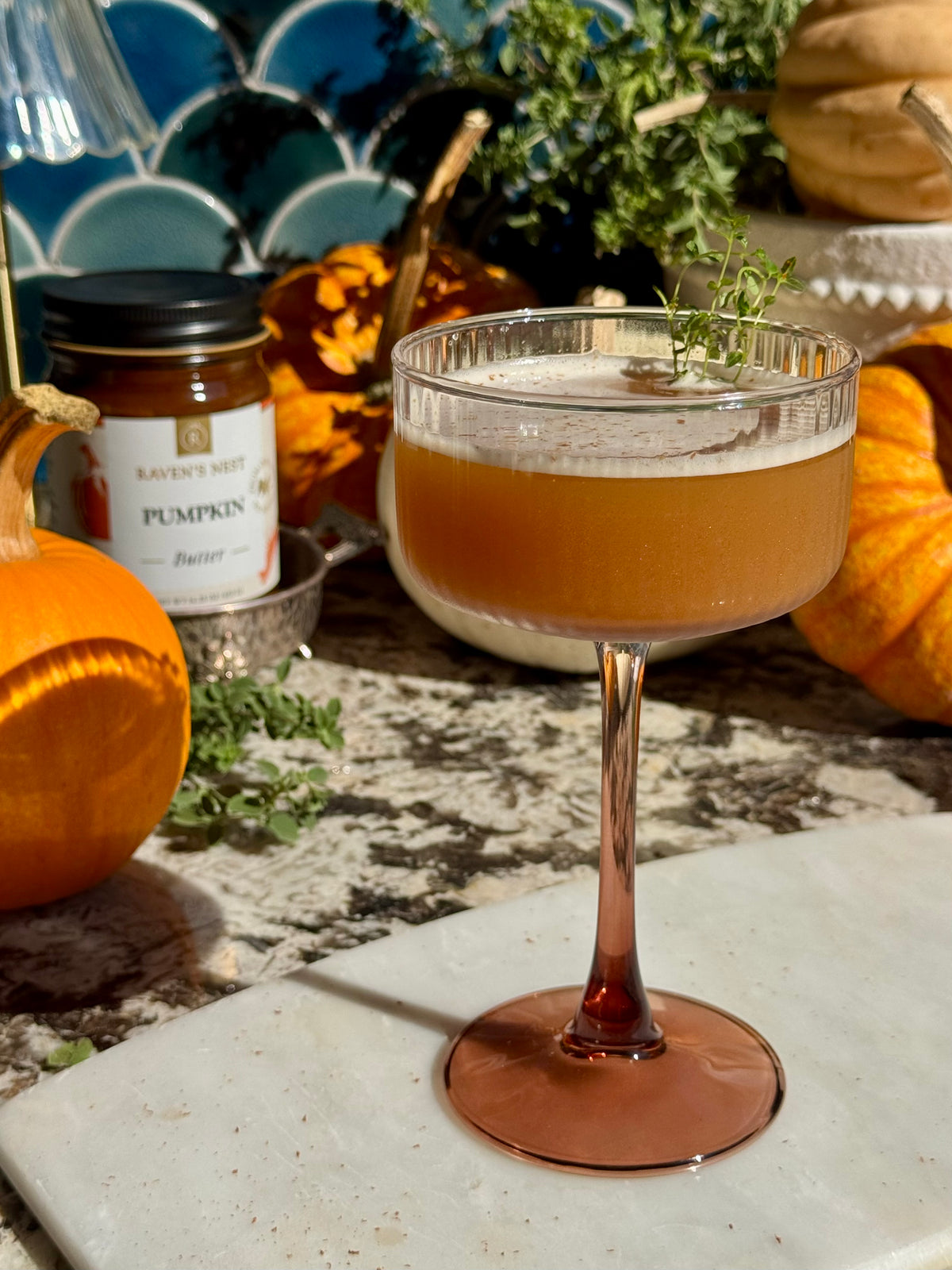 Pumpkin Butter Whiskey Sour