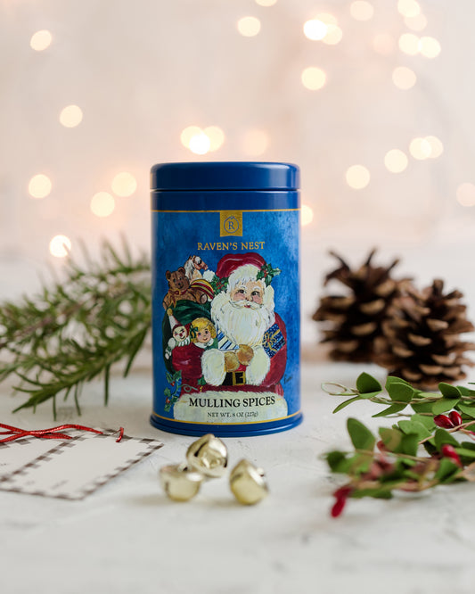 Mulling Spice Holiday Tin - Santa