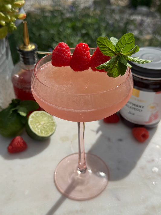 Raspberry Jalapeño Daiquiri