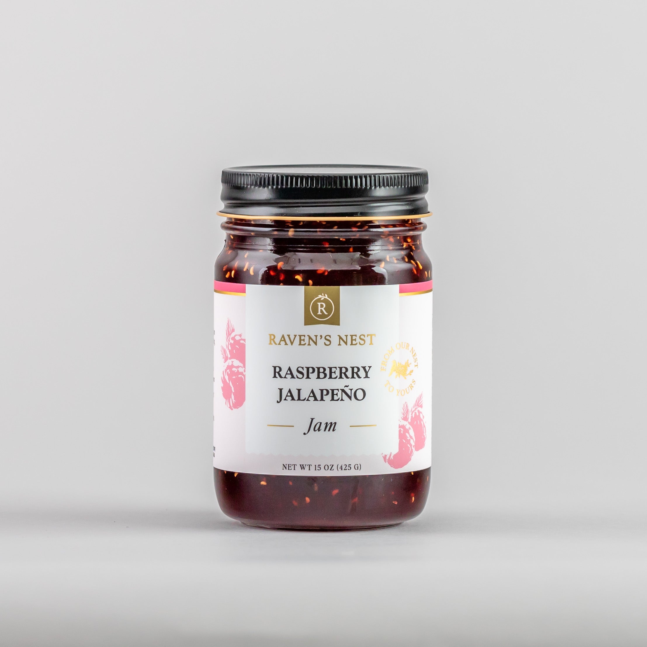 Raspberry Jalapeno Jam - Raven's Original Homemade Gourmet