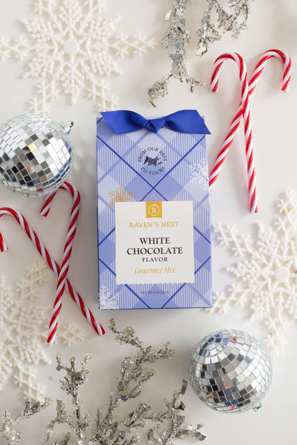 White Chocolate Flavor Gourmet Mix Gift Box Christmas