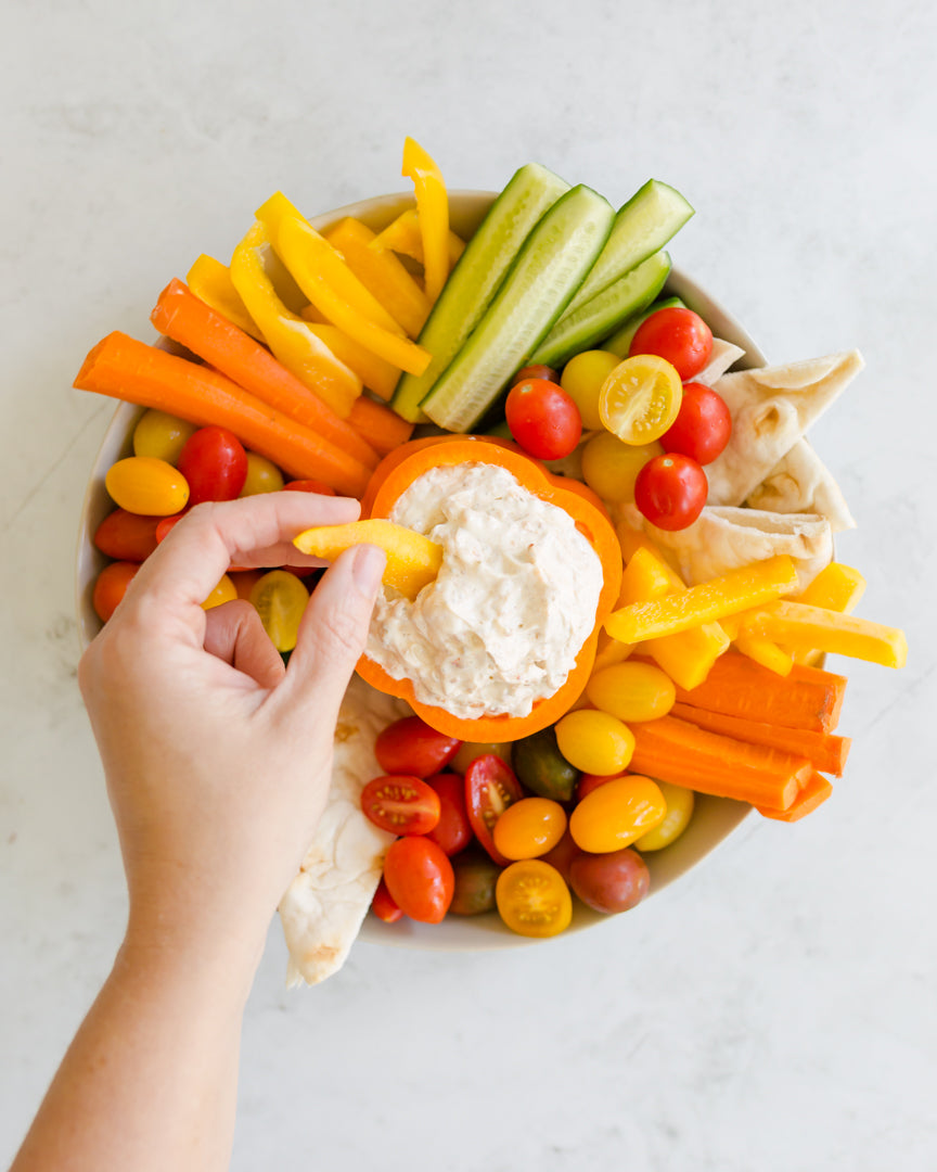 ravens nest garden party mix dip recipe