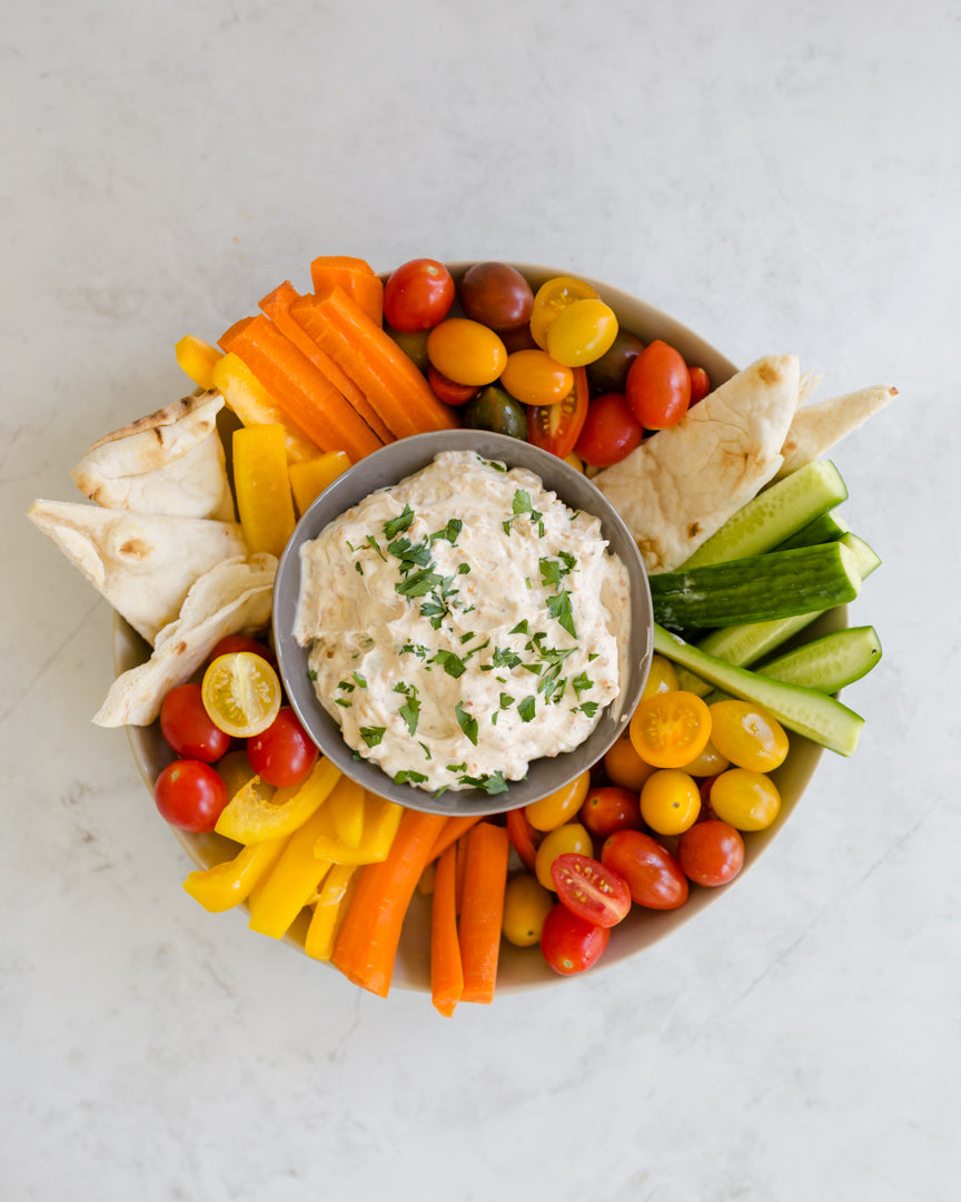 ravens nest garden party mix dip recipe 