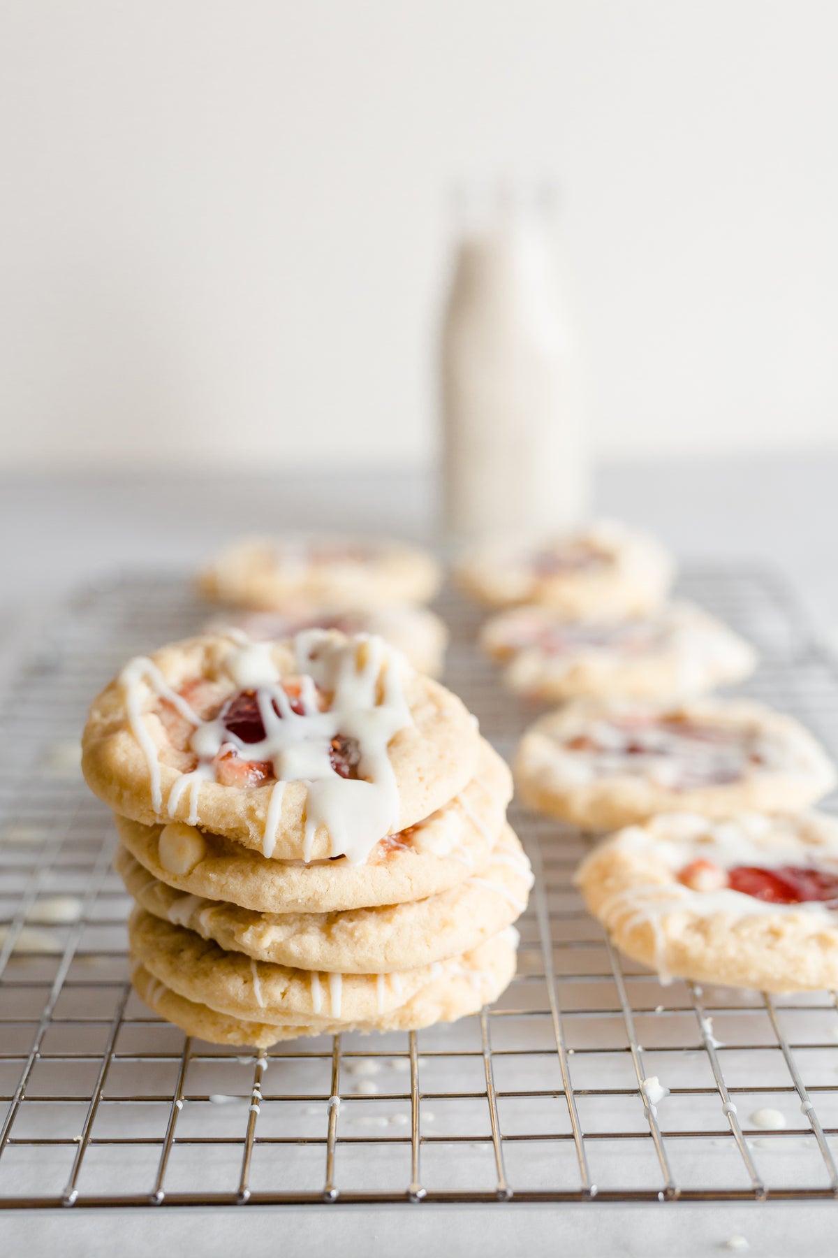 Raspberry White Chocolate Cookies