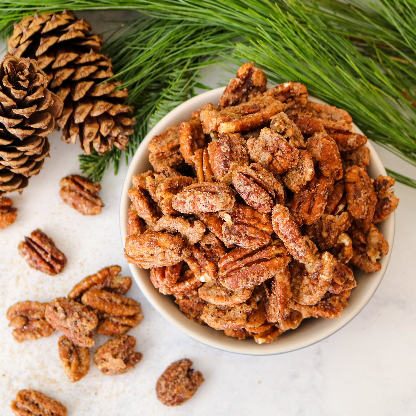 Spiced Cider Pecans