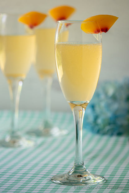 Hot Peach Bellini