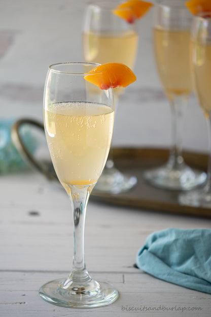 Hot Peach Bellini