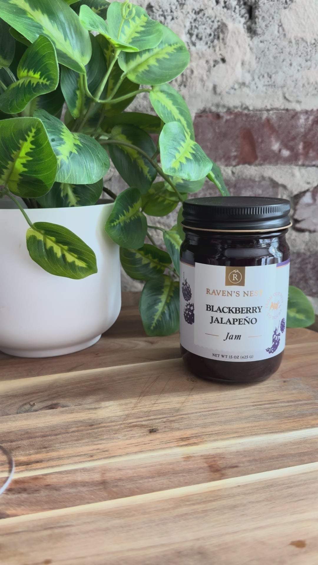 Blackberry Jalapeno Jam - Raven's Original Homemade Gourmet