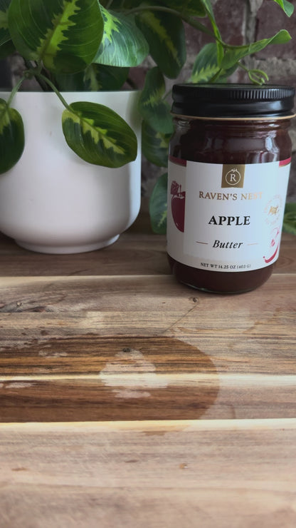 Make a fall-inspired Apple Butter Old Fashioned with Raven’s Nest Apple Butter, bourbon, brown sugar simple syrup, orange bitters, and black walnut bitters.
