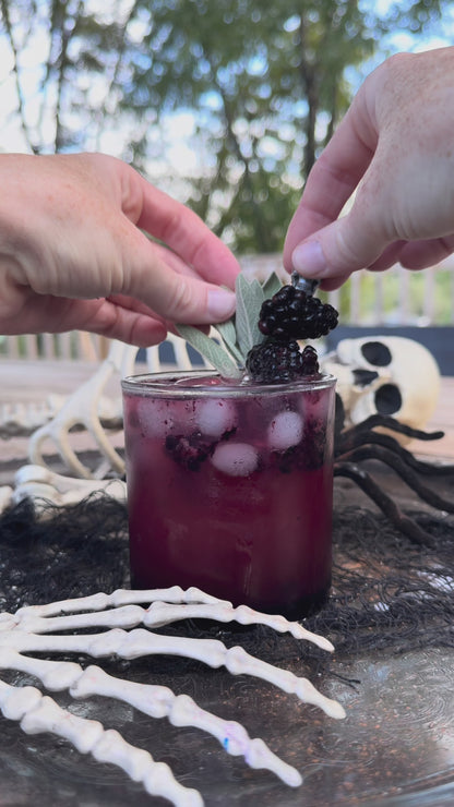 Blackberry Thriller Mocktail