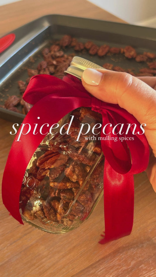 Step By Step Video of Cider Spiced Pecans Recipe