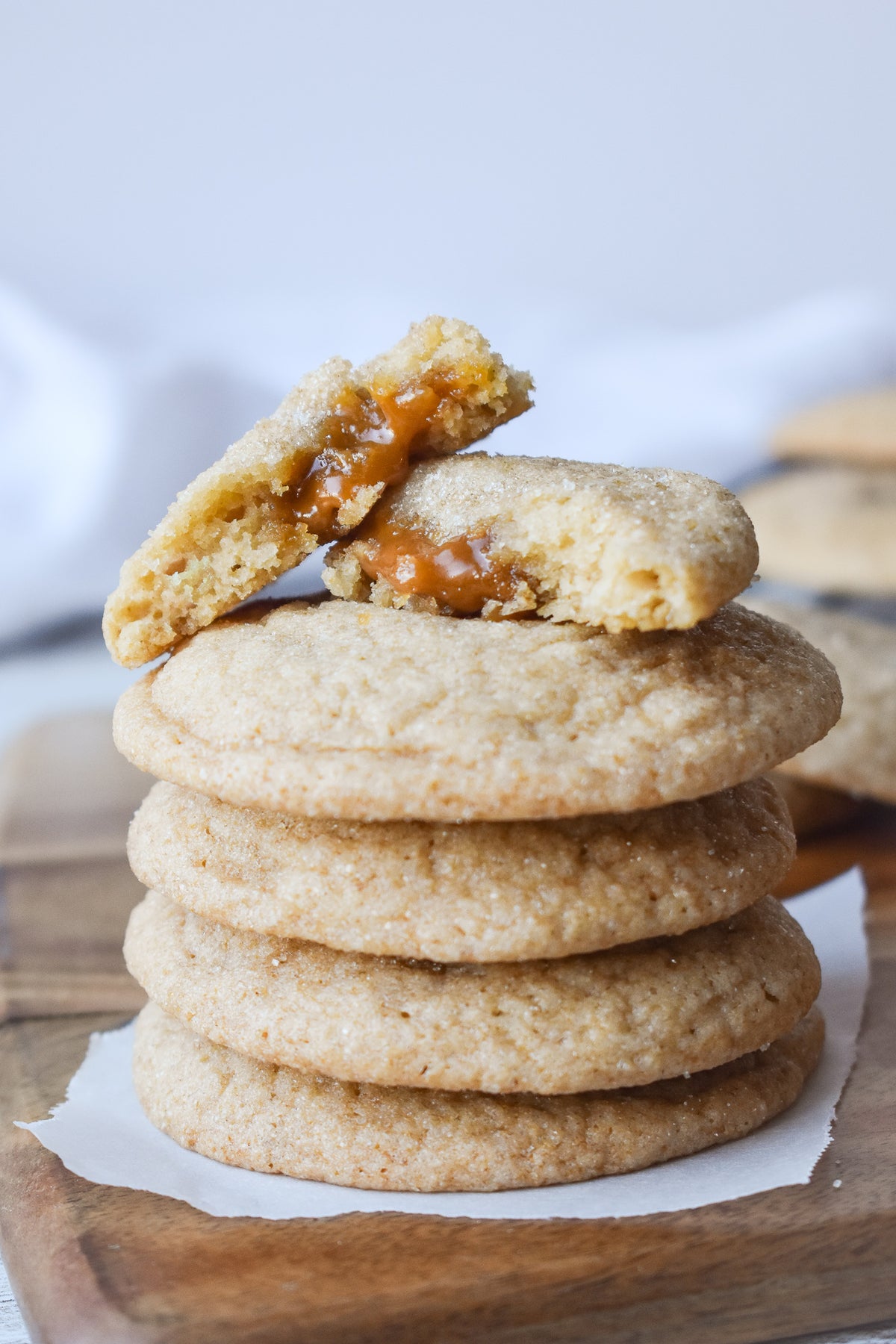 Pumpkin Caramel Snickerdoodles