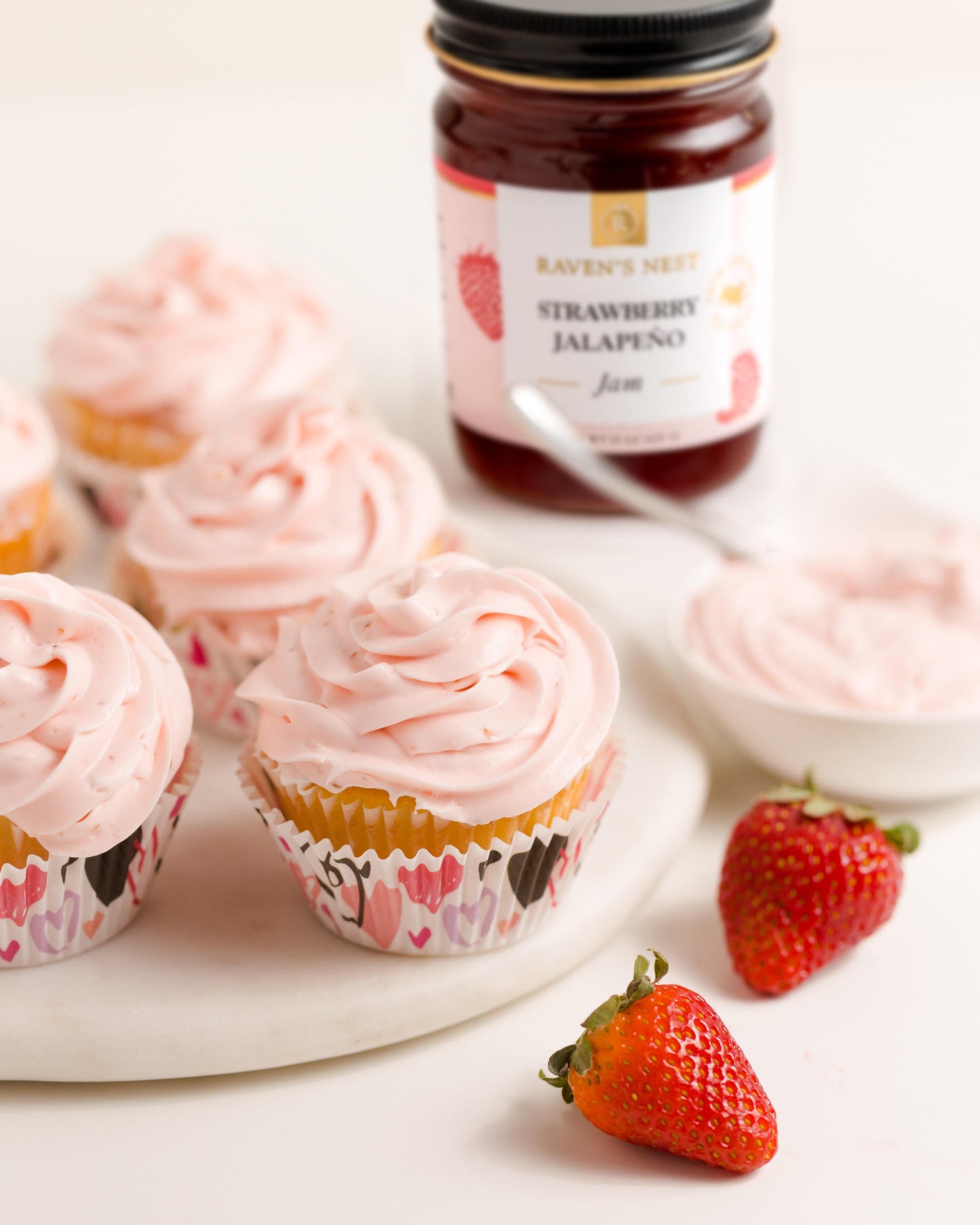 Strawberry Jalapeno Buttercream