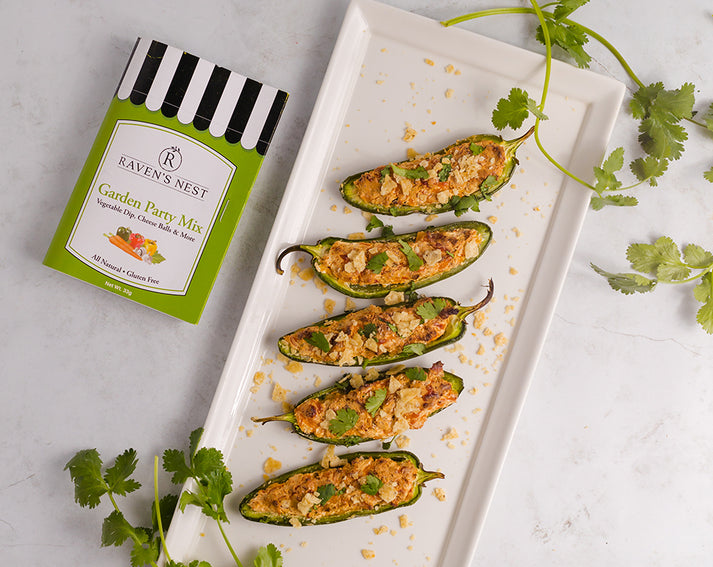 Garden Party Jalapeño Poppers