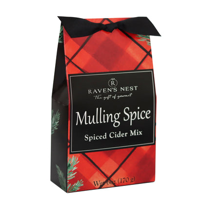 Mulling Spice holiday gift packaging front side